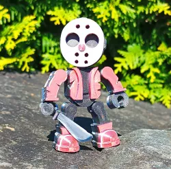 Jason BOT - Print in Place / Flexi Robot / No supports!