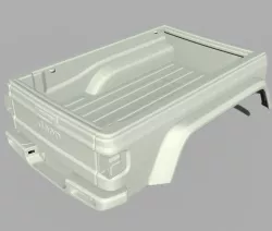 JEEP Gladiator 6x6 Rear box STL 3D model Axial, RC4WD
