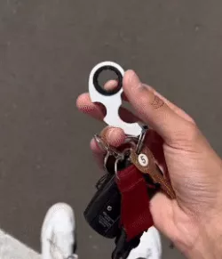 Karambit keychain spinner NO BEARING tiktok keyrambit  keyspinner