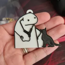 Key ring Flork Veterinarian