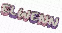 Lamp name Elwenn
