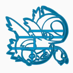 Latios Cookie Cutter Pokemon Anime Chibi