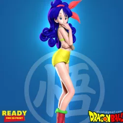 Launch and car - Dragon Ball Fanart