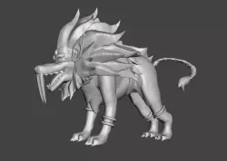 Leon 3D Model