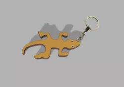 Lizard key ring / porte-clés lézard