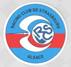 Logo soccer team racing Club de Strasbourg Alsace ligue 1