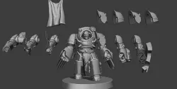 Lt. Dan - HQ Command Space Man! - MAGNETIZED