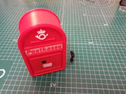 Mailbox-piggy bank Design denmark