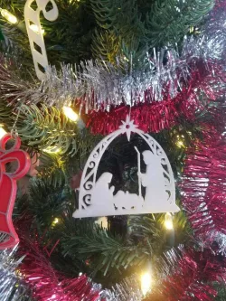 Manger Scene ornament