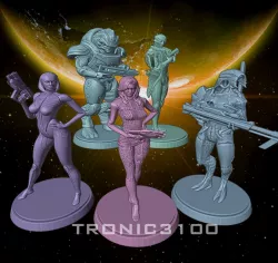 MASS EFFECT MINIATURE PACK BETA