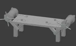 Medieval Torture Rack ( 28mm Scale )
