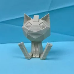 Meowth Low Poly Pokemon