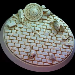 Miniature bases - Fantasy dungeon theme 3D print model