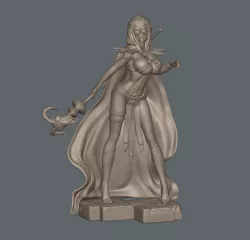 Miss Skeletor 1to10 scale Fanart - Masters of the Universe 3D print model