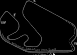 MJS2210 F1 Interlagos CIRCUIT FOR 3D PRINTING