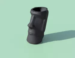 Moais pencil holder - Moais pencil holder