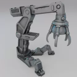 Modular Scifi Crane with Claw