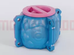 Molde Maceta Buho 01
