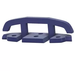 mooring duck boat yacht pontoon bollard Folding Cleat  Flip-up Dock Cleat Marine Nylon fu-03 for 3d print and cnc