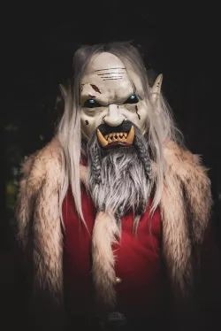 Moving Jaw Krampus mask