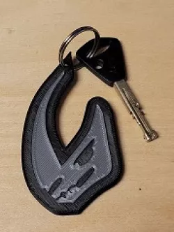 Mudhorn keychain