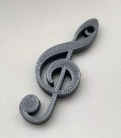 Music Violin-Key Keychain