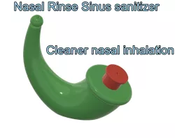 Nasal Rinse Sinus sanitizer anti-coronavirus Irrigation Cleaner Healthy family nasal inhalation snuff snuffer sniffer cnorter tube nis-02 for 3d-print and cnc