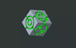 Necron custom d6 dice