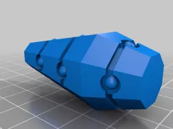 Necron Pylon Monolith Green Parts
