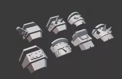 Ogre, Orc, Ork or Ogor shoulder armour