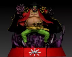 One piece (Blackbeard) Marshall D. Teach action figure