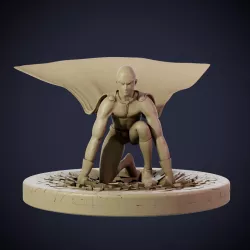 One Punch man - Landing pose