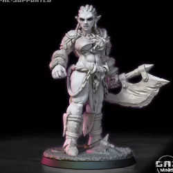 Orc Barbarian Female