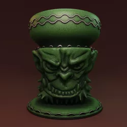 Orc Head Cup