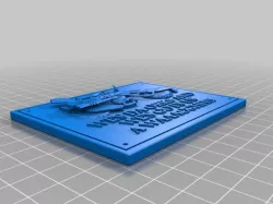 Ork Waaagghh Plaque