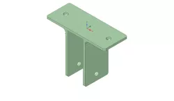 Partition Two Ear Bracket