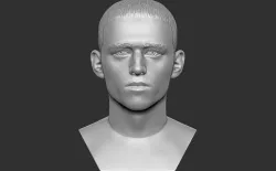 Phil Foden bust for 3D printing