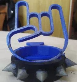 phone stand hand rock