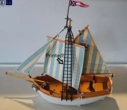 PLAYMOBIL SHIP ROPE LADDER/ MAST RIGGING