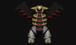 Pokemon - Giratina Altered Form(Cutted and as a whole)