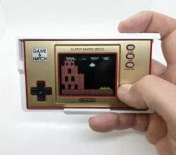 Print in place -  Game & Watch protective case  (Improves sound too)