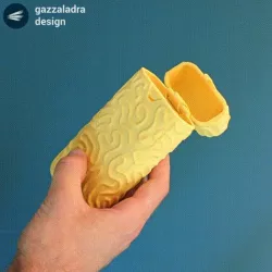Print-in-place glasses case