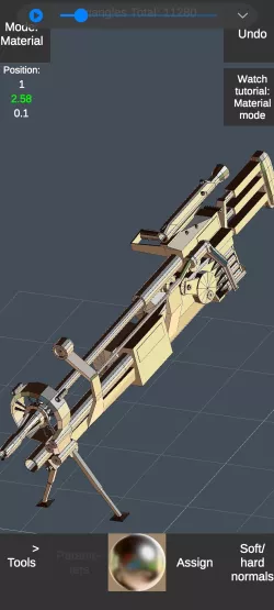 Prototype modern warfare weapon