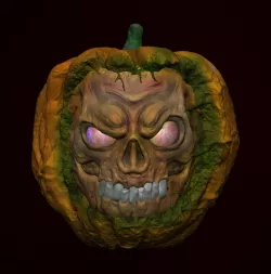 pumkim head zombie
