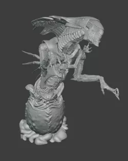 Queen Alien Bust