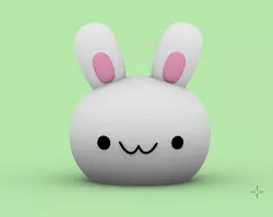 RABBIT KEYCHAIN - RABBIT KEYCHAIN - RABBIT KEYCHAIN