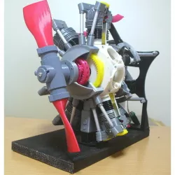 Radial Engine, 7-Cylinder, Optional Parts Kit (2)