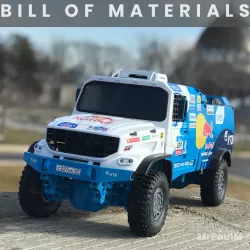RC TRUCK KAMAZ MASTER MK.1 4x4: ASSEMBLY GUIDE AND BILL OF MATERIALS