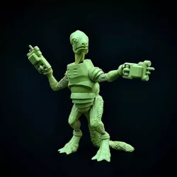 Reptiloid Gunslinger