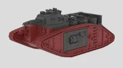 Rhombus Frog special and chemical weapons tank upgrade